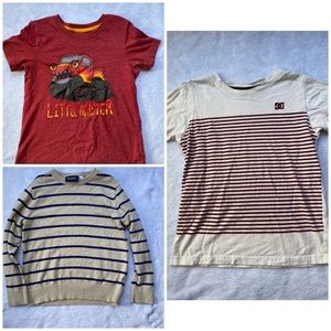 3 kids shirts 5/6